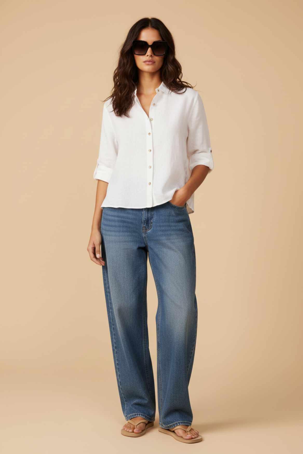 Shirt Flo off white | ecru