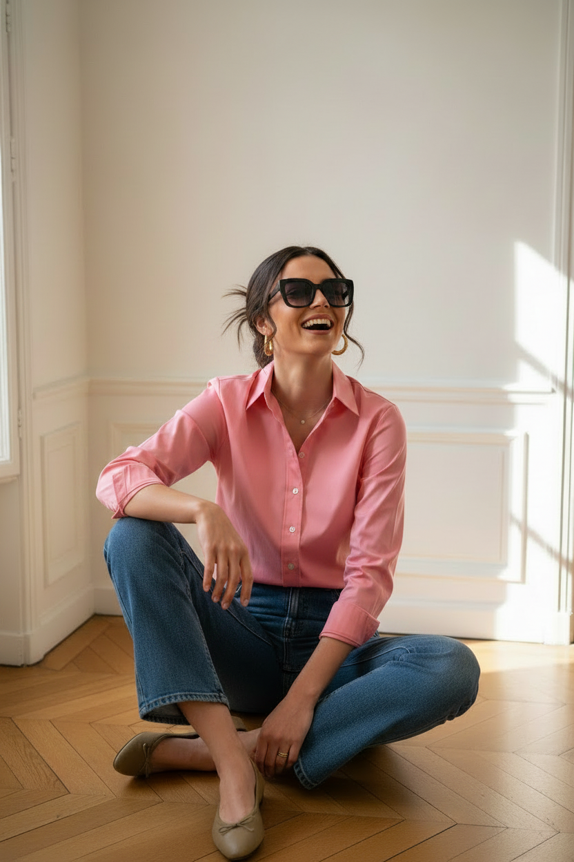 Shirt Paula light pink | light pink