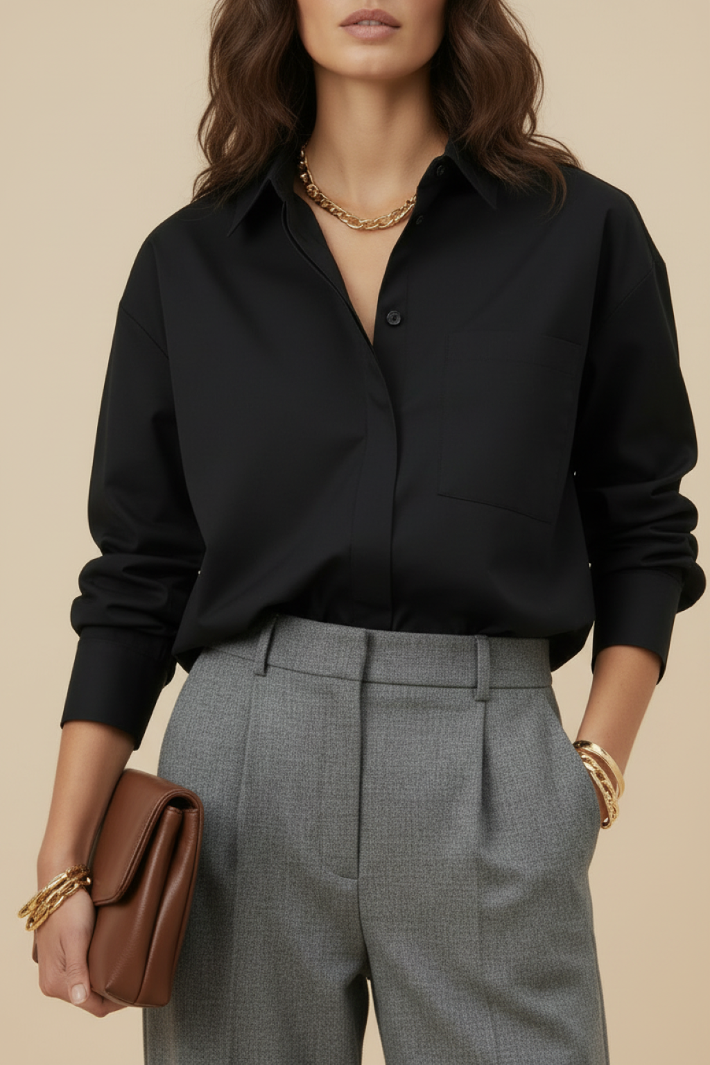 Shirt Luna Black | black