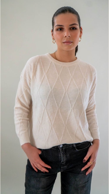 Sweater Manou creme