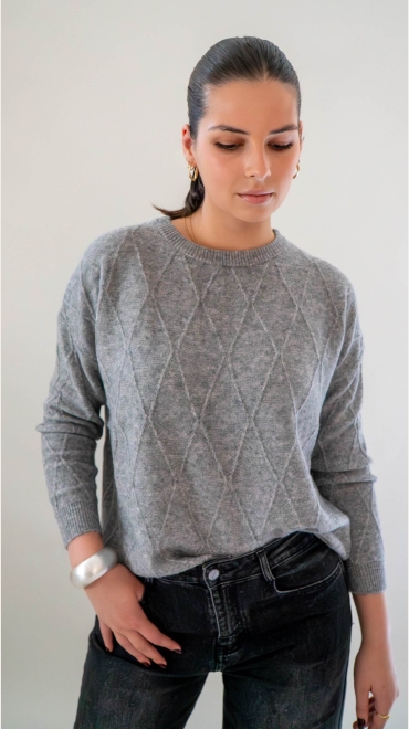 Sweater Manou light grey