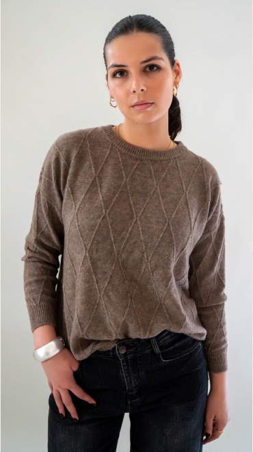 Sweater Manou taupe