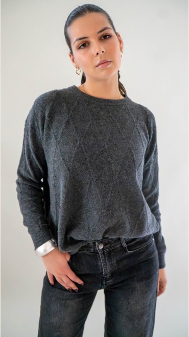 Sweater Manou dark grey