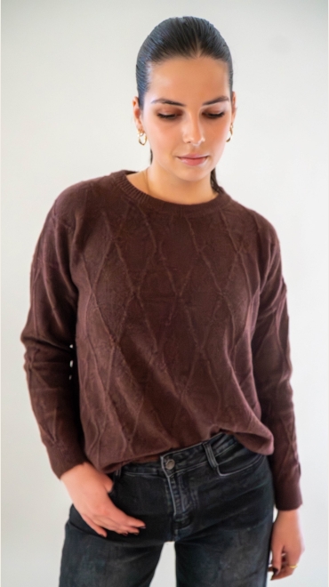 Sweater Manou chocolate